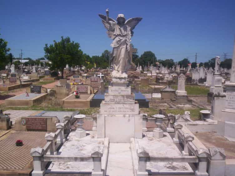 Grave memorial Annie Mariah Jane Cotterill and John Isaac Cotterill
