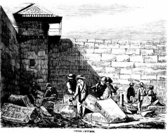Stonecutters at Darlinghurst Gaol 1866