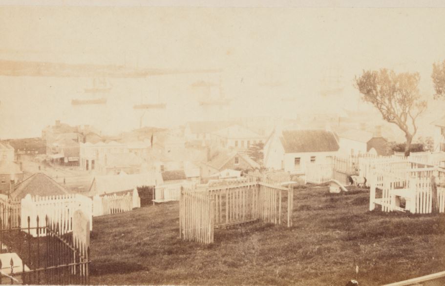 Newcastle Christ Church Cemetery in 1870