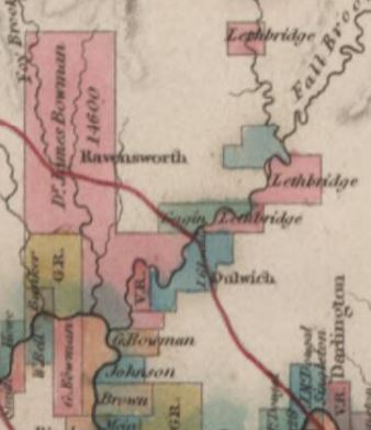 Location of Ravensworth