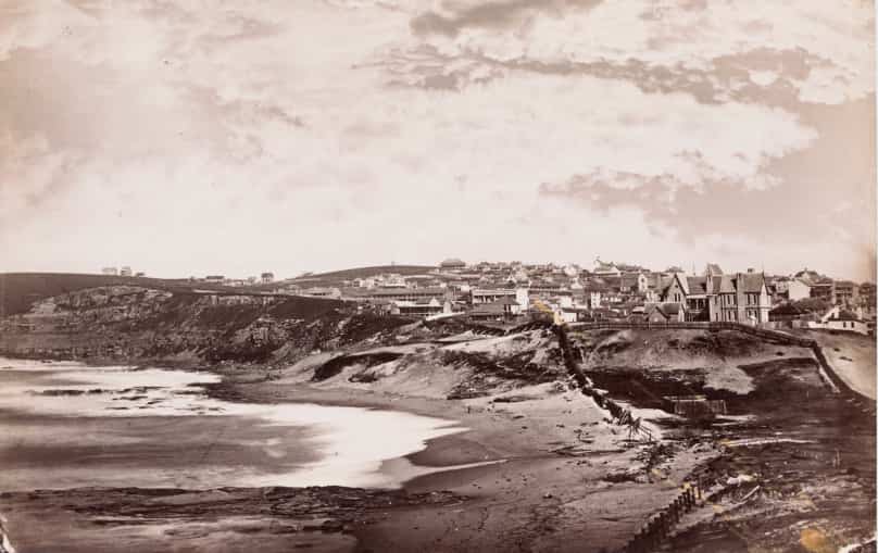 View of Newcastle looking West from the Old Gaol - UON