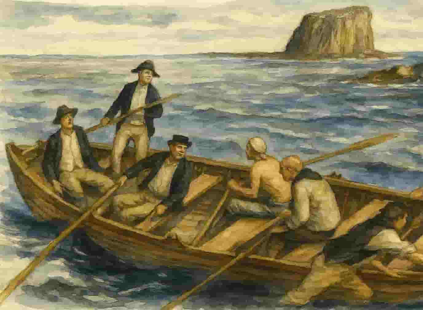Arriving at Newcastle 1797