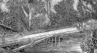 Bridge over the Williams at Thalaba - Australian Town and Country Journal 3 August 1872